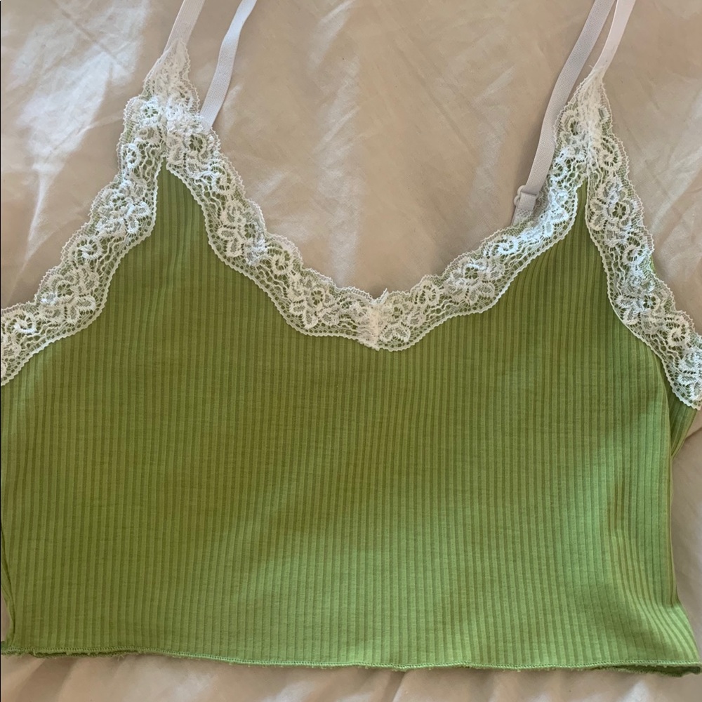 Lace crop top